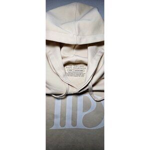 The Tortured Poets Department Taylor Swift XLarge Hoodie Sweatshirt TTPD Beige